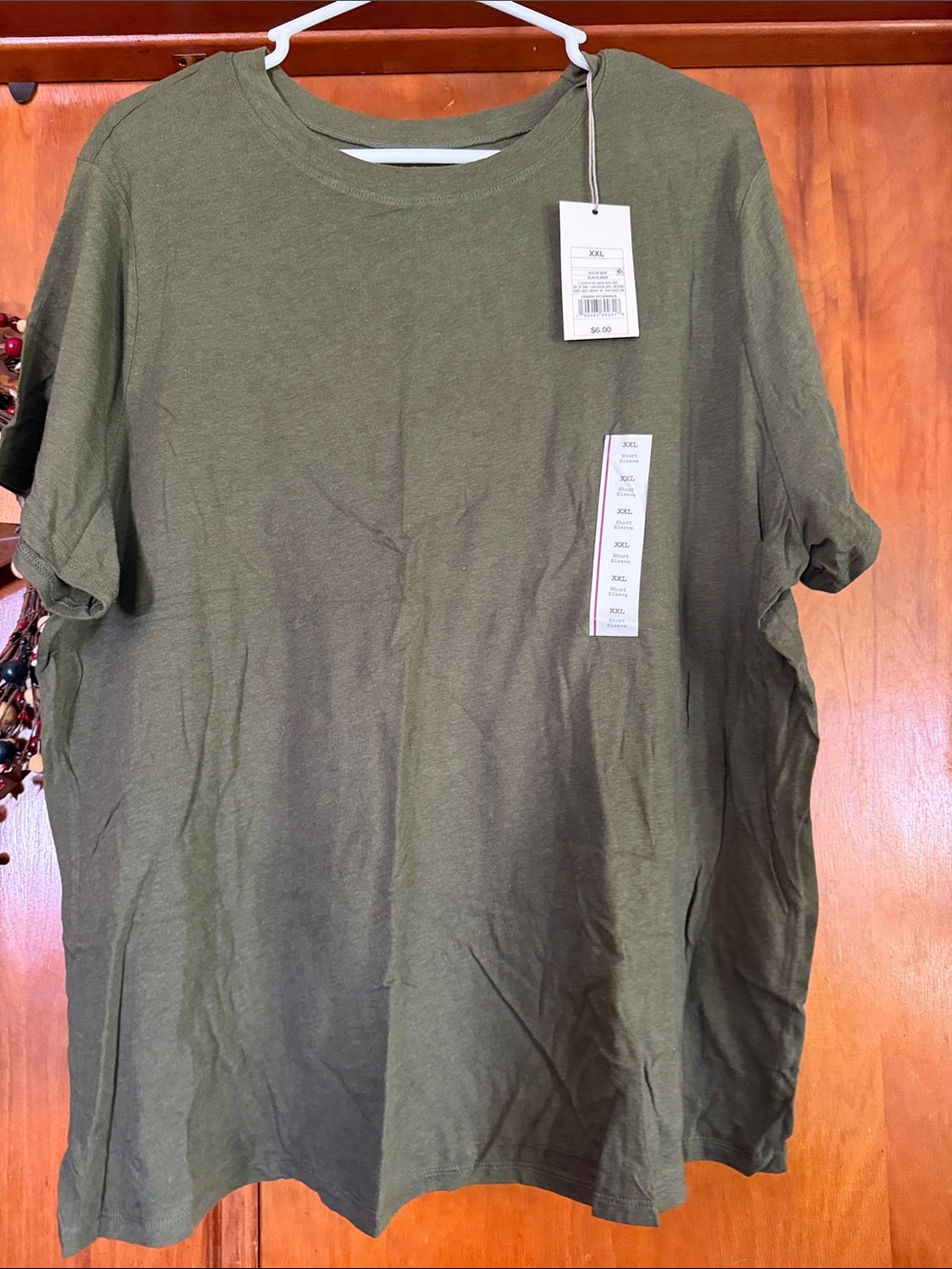 a new day Olive Green Short Sleeve Crewneck T-Shirt